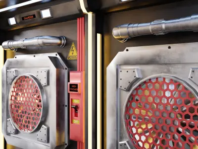 Propeller Panel 3D model