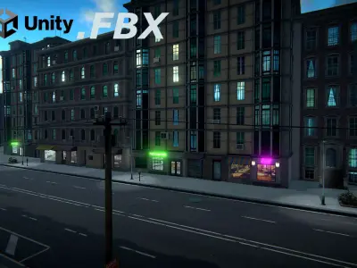 Module Based City Creator 3D model