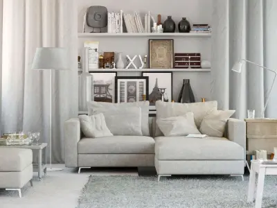 Photorealistic House Interior Collection1 3D model