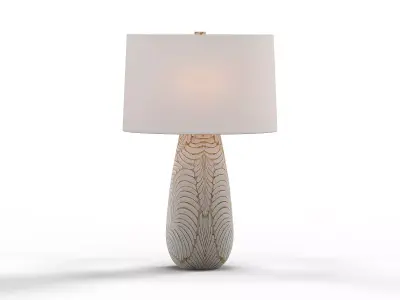 Arteriors Castillo Table Lamp 3D model