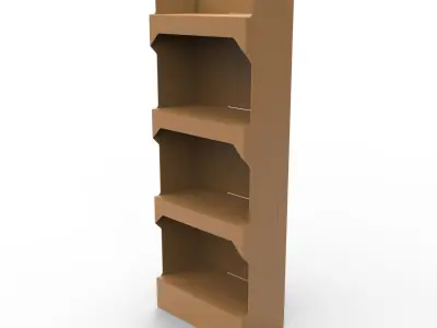 Point of Sale Cardboard Display Stand Texture
