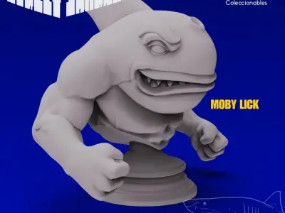 Street Sharks - Moby Lick - Animated Series 3D print model