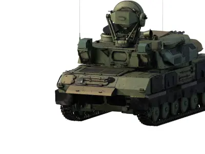 ZSU-23-4 Shilka 3D model