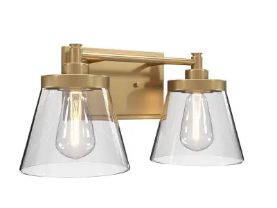 Hinton P300349 Bath Vanity Wall Light 3D model