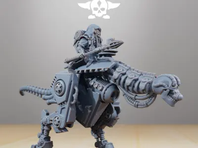 Scavenger Alpha Rider 3D print model