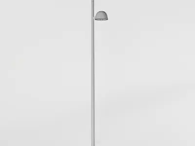 Modern Street Lamp Low-poly 3D model