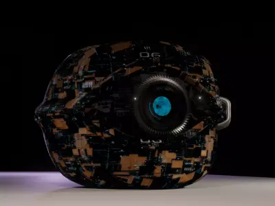 Sci-Fi Drone Orb-06  3D model