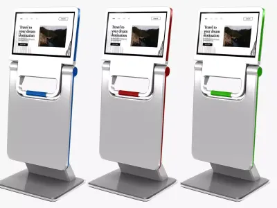 Sci-fi Terminal 3 3D model