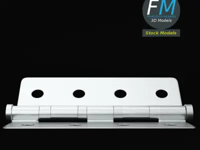 Door hinge 3D model
