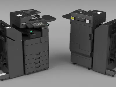  Laser MFP Black with Booklet Finisher 