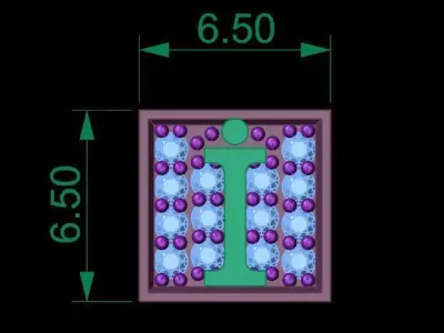 ALPHABET BRACELET  3D print model