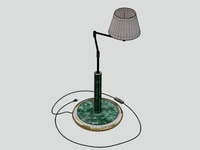 Noble bedside lamp Free 3D model