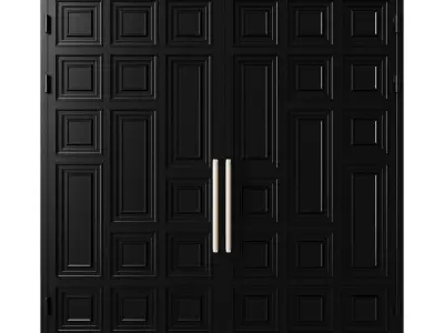 Gate black loft 08 3D model