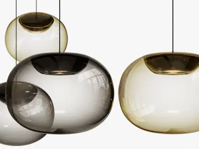 Pendant light La Mariee 3D model