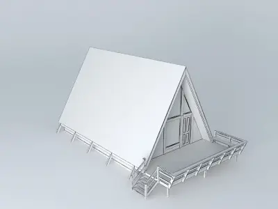 Mountain Vacation Home Free 3D model