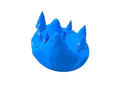 Mountain Path - Mountain Path stl -  path -  mountain 3D print model