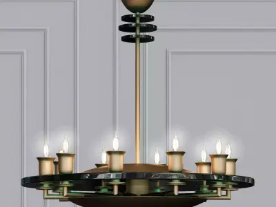 Bainbridge Chandelier 3D model