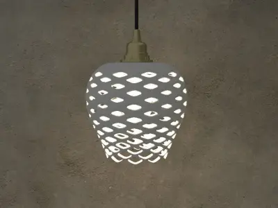 Parametric Pendant Light - Small 3D print model