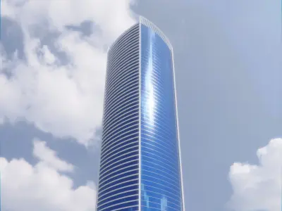 Parametric Building 1d5 3D model