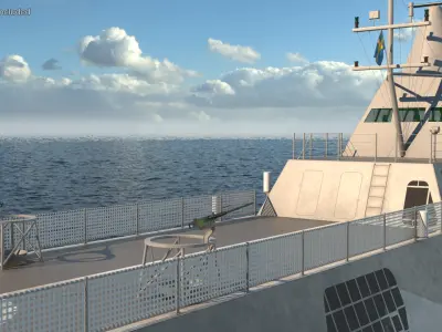  Visby Class Corvette 