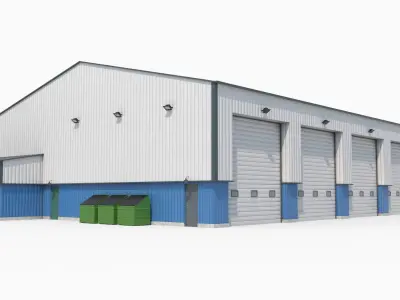  5 Industrial Buildings Collection 