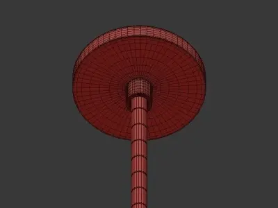 Delta pendant lamp 3D model