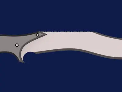 Dune Part Two - Feyd-Rautha Harkonnen combat daggers set 3D print model