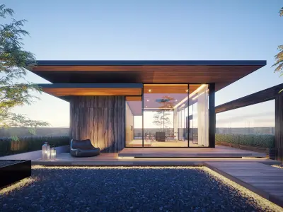 Rooftop House Design   3D print model