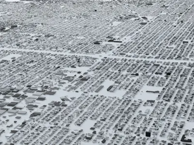 South Los Angeles Streets and Buildings 3D model