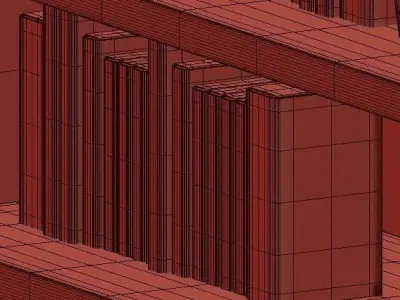 chest of drawers 45 3D model