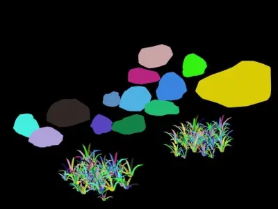 Forgetful Forest - Stone 91 3D model