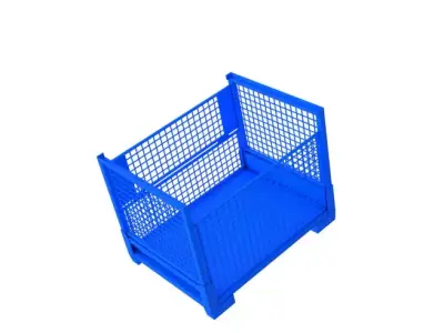 Collapsible Cage Pallet 3D model