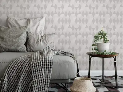 Soft Geometric Diamonds Wallpaper Texture  Texture