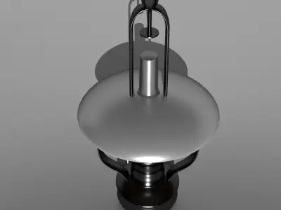 Oil Lamp 3D model 2