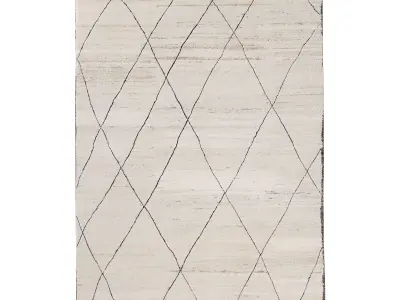 AANSHI WOOL RUG 3D model