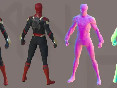 Spider-Man No Way Home Integrated Suit 3D model
