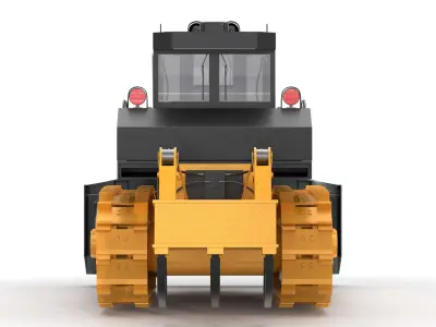 Generic Bulldozer 03 3D model