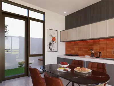 3D FULL EXTERIOR AND INTERIOR HOME TOUR 3D model