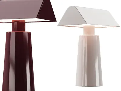 442 And tradition Caret MF1 Matteo Fogale table portable lamp 3D model