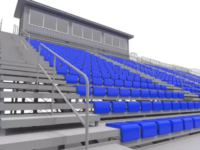 Futsal Arena 10 3D model