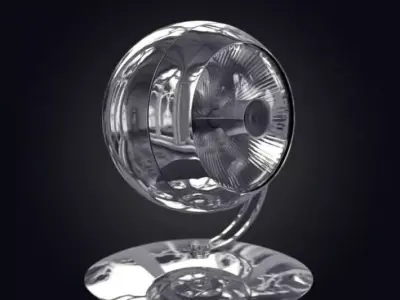 Household Gadget   Lamp 3D model