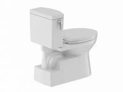  TOTO Vespin II Two-Piece Toilet 3D model