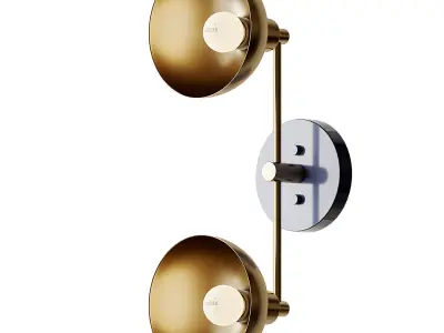 Robo Double Sconce Light from Inscapes Design 3D model