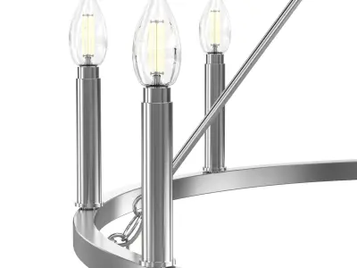 Gilliam Collection Nine-Light  Traditional Chandelier 3D model