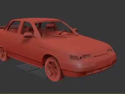 VAZ Lada 2110 sedan 1995 3D print model