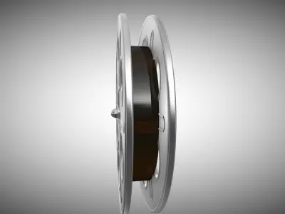 FILM AND REEL 3D model