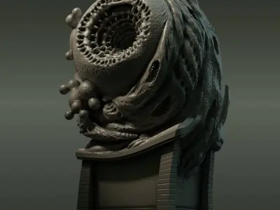 Azathoth Statuette 3D print model