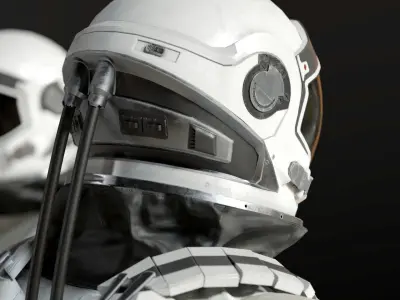 SPACESUIT Interstellar 3D model