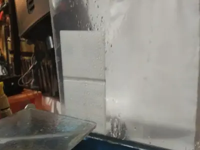 Mini lathe accessory Window to prevent cutting fluid leakage 3D print model