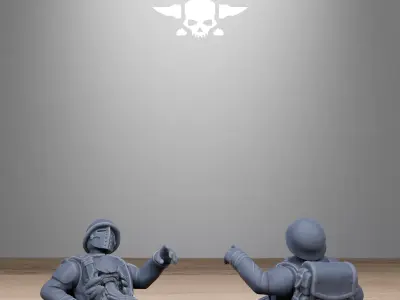 FreeGuard Fallen 3D print model